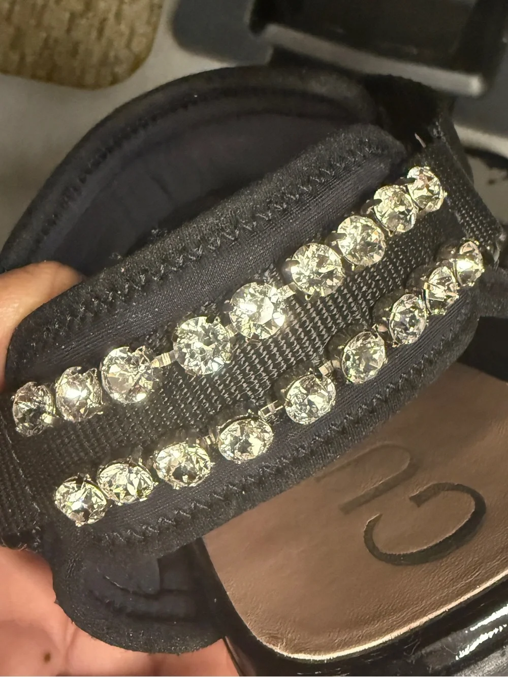 Gucci sandals sparkling